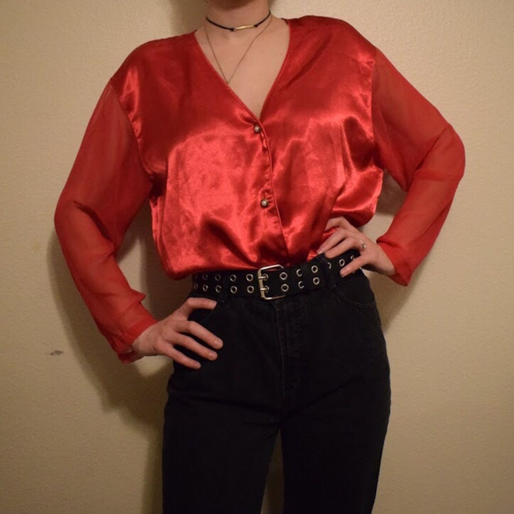 Vintage Victoria’s Secret Satin Chiffon Lingerie